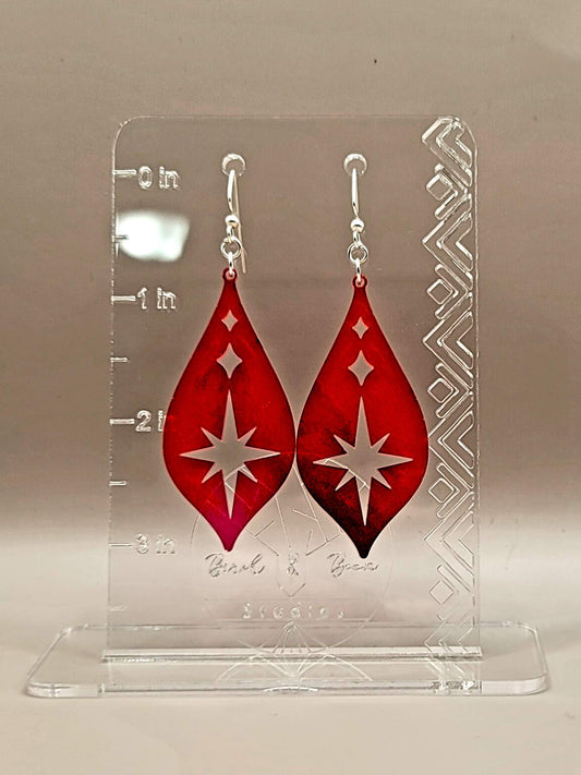 Starburst Earrings - available in gold and silver