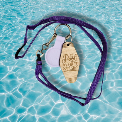 MVN Silicone Pool FOB Keychain