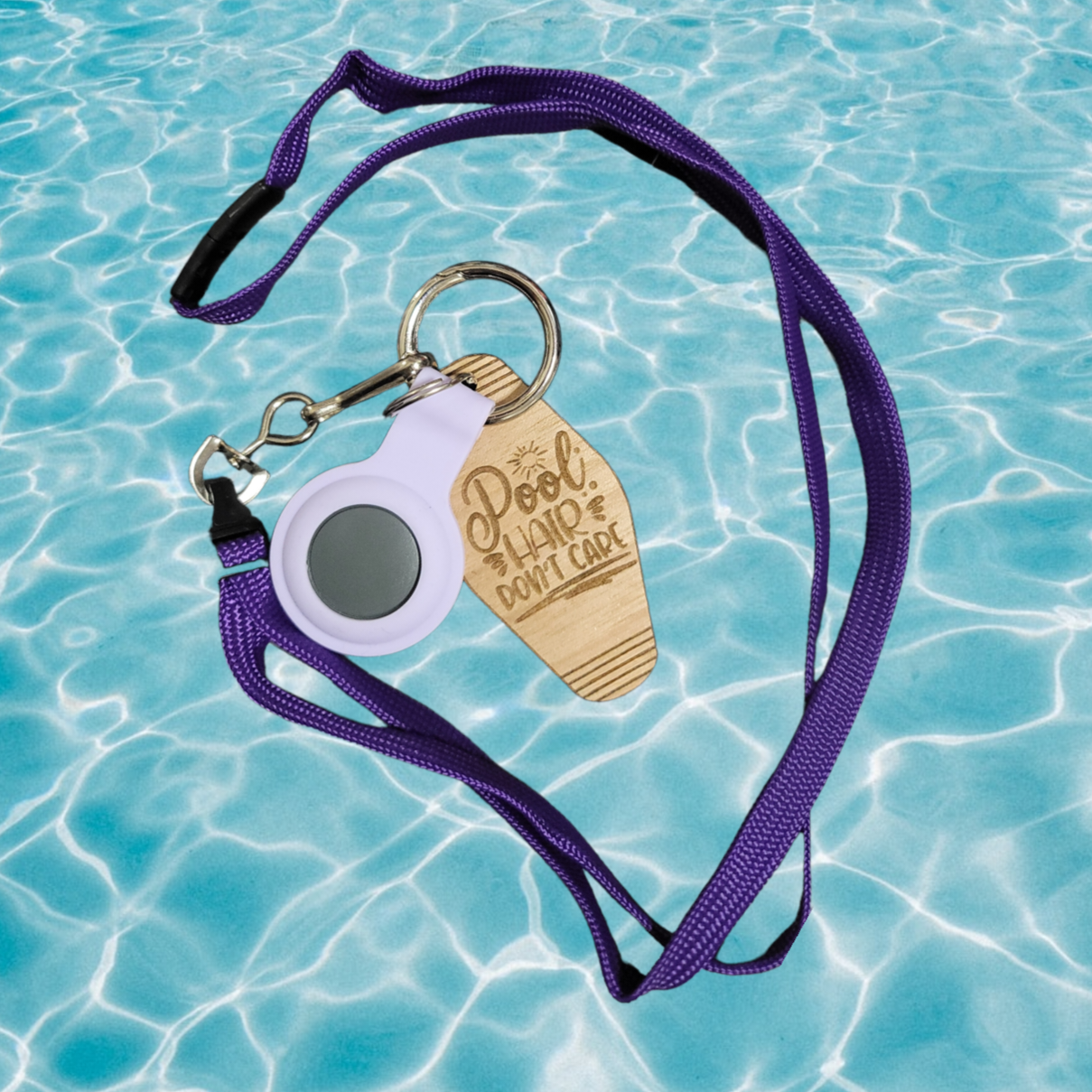 MVN Silicone Pool FOB Keychain