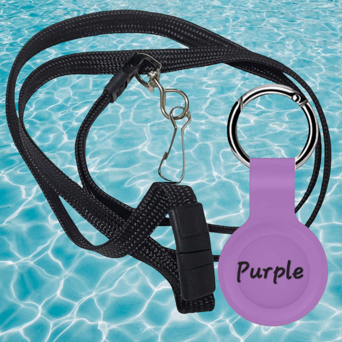 MVN Silicone Pool FOB Keychain