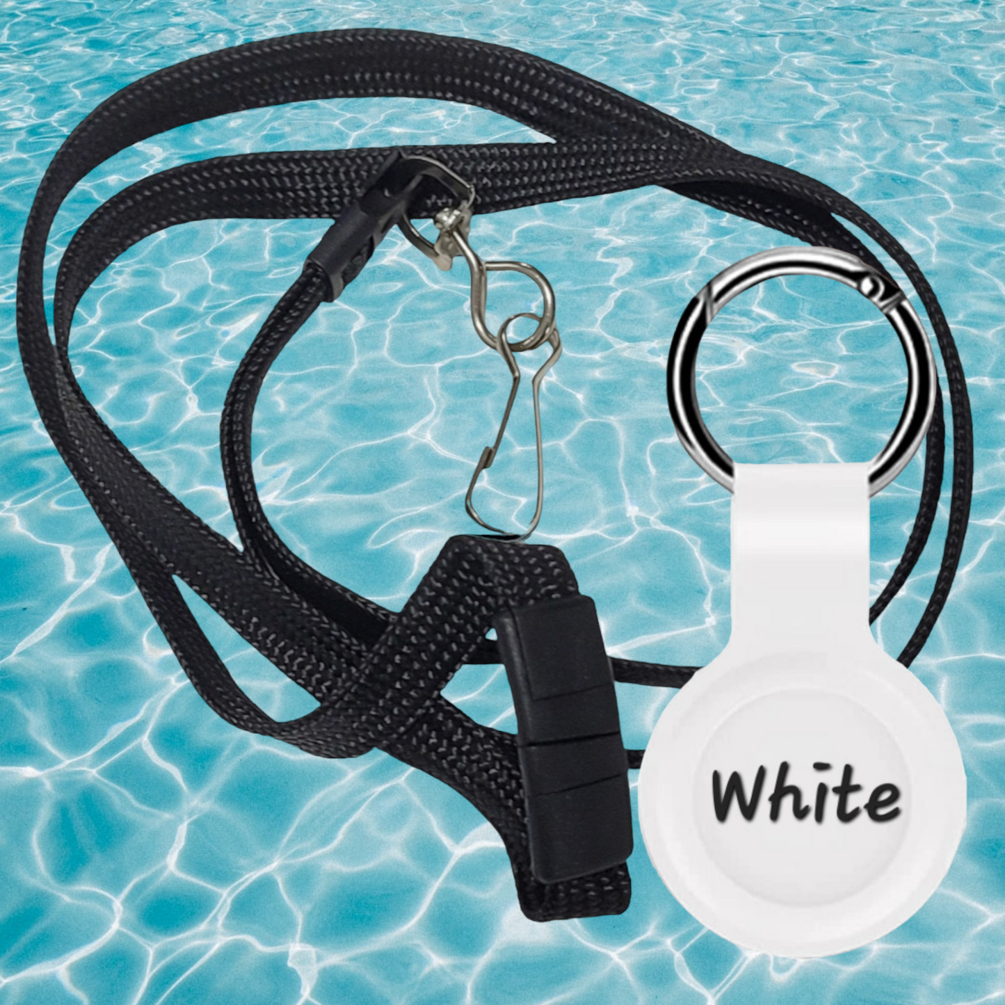 MVN Silicone Pool FOB Keychain