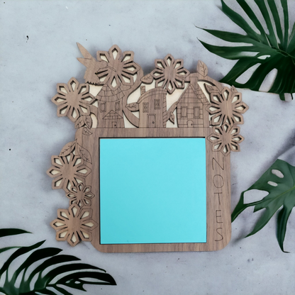 Floral house design Post-it note holders