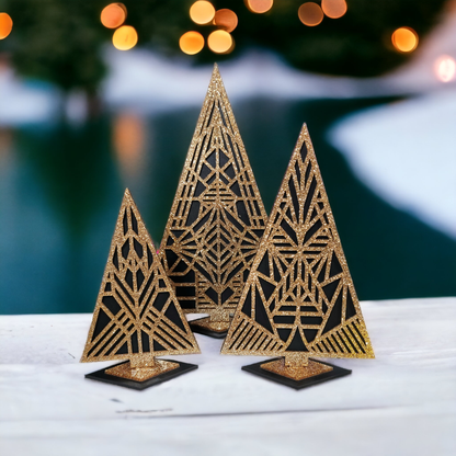 Art Deco Glitz Christmas Decor & Ornaments
