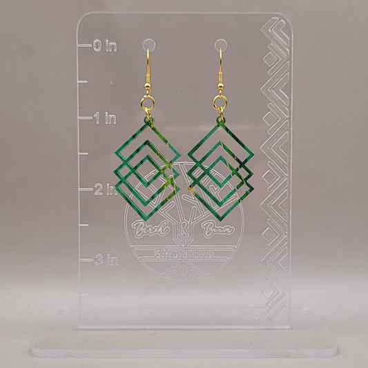Mini Geometric Earrings - available in gold and silver