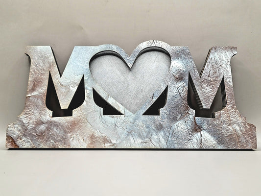 Mom Heart Picture Frame